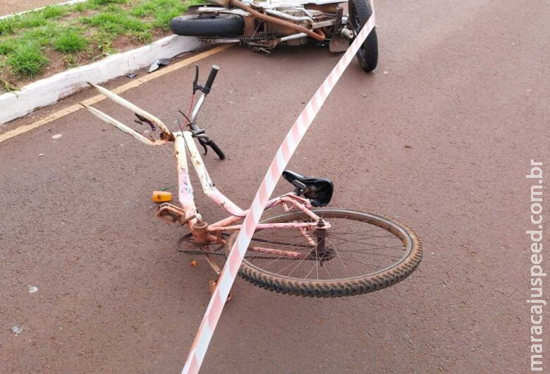 Ciclista envolvido em acidente com morte é resgatado em estado gravíssimo Ciclista envolvido em acidente com morte é resgatado em estado gravíssimo
