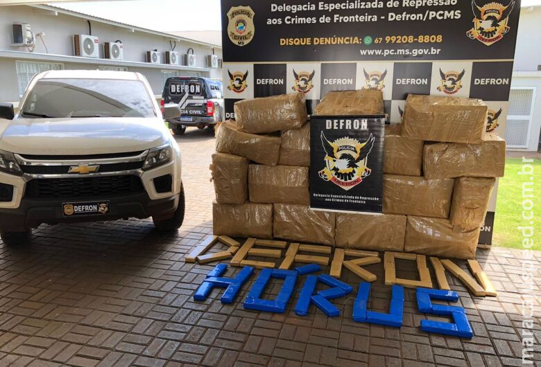 Comerciante é preso com quase 1 tonelada de maconha em empresa de gás