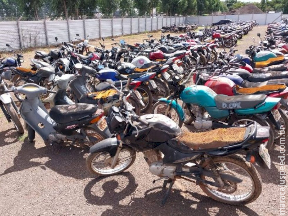 Detran abre série de leilões eletrônicos de veículos apreendidos em MS