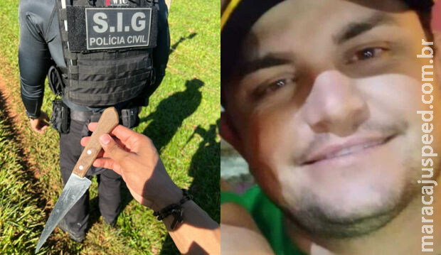 Escondido na mata, suspeito de matar esposa a facadas é preso em M