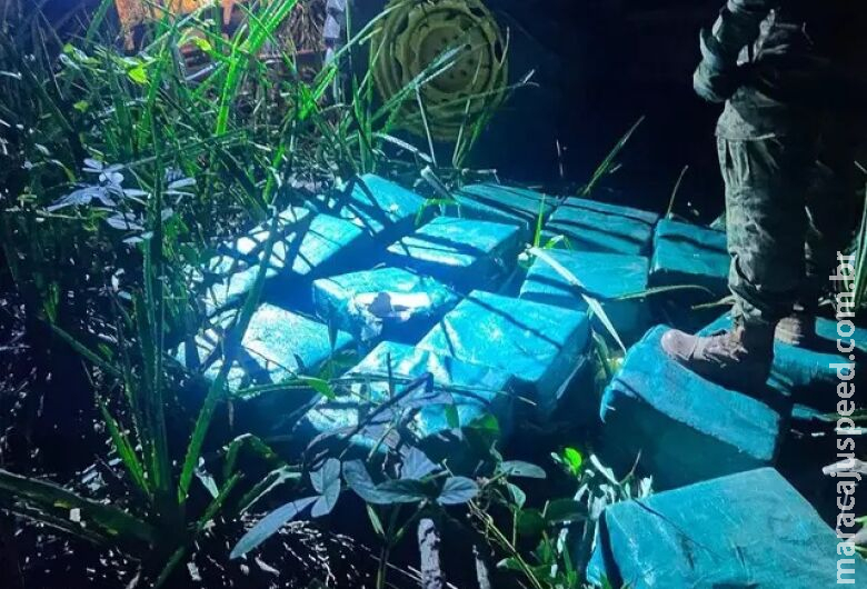 Força-tarefa encontra meia tonelada de cocaína no meio do Pantanal 