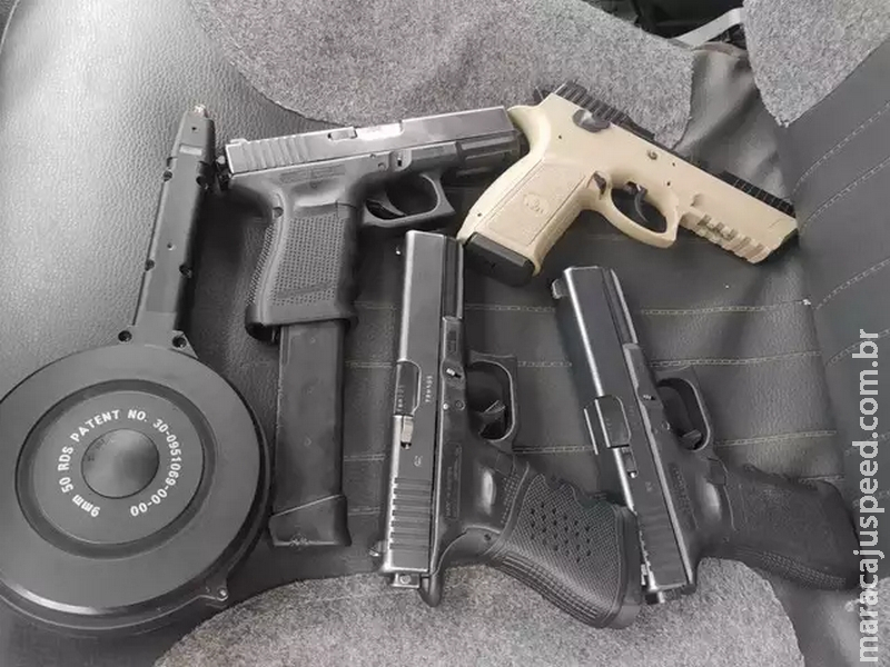 Grupo é preso fortemente armado em frente a presídio para resgatar interno