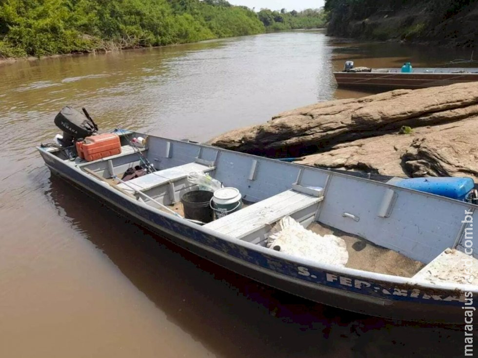 Homem é autuado por pesca ilegal no Rio Miranda