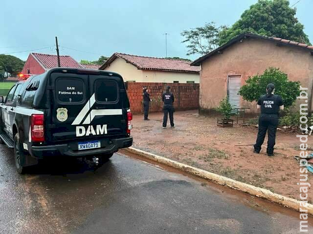 Homem é preso acusado de estuprar a enteada por quatro anos em Fátima do Sul