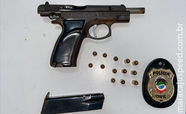 Homem é preso após agredir esposa com socos e coronhadas em Ponta Porã