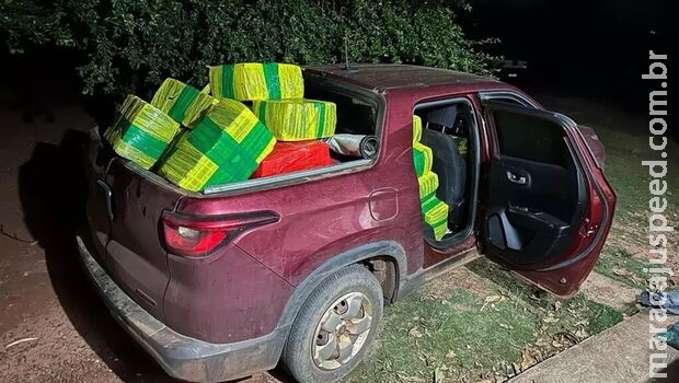 Mais de quatro toneladas de maconha são encontradas em depósito em Mundo Novo