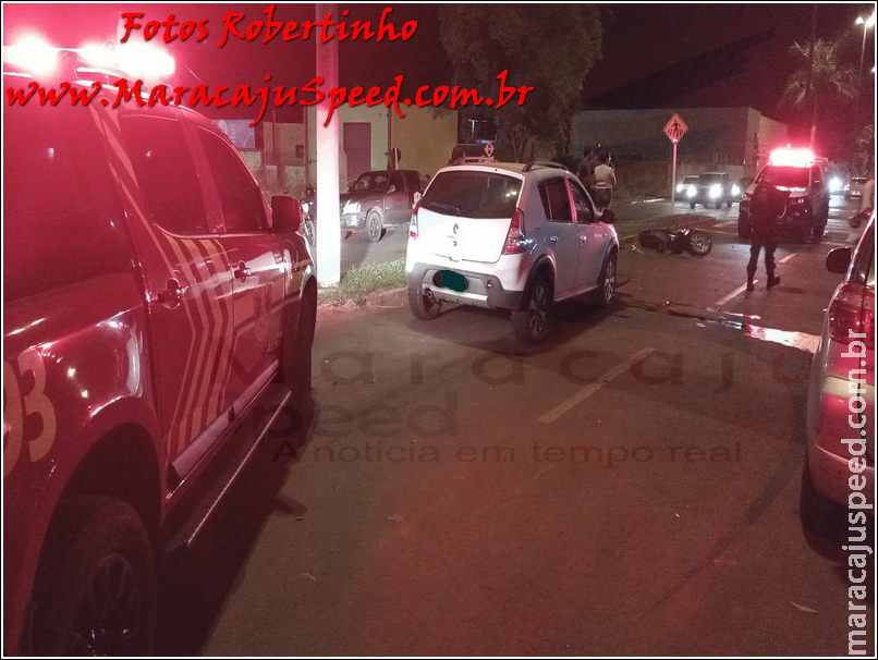 Maracaju: Condutor de veículo é preso em flagrante após atropelar mãe e filha que estavam transitando em motocicleta na Av. Marechal Deodoro Maracaju: Condutor de veículo é preso em flagrante após atropelar mãe e filha que estavam transitando em motocicleta na Av. Marechal Deodoro