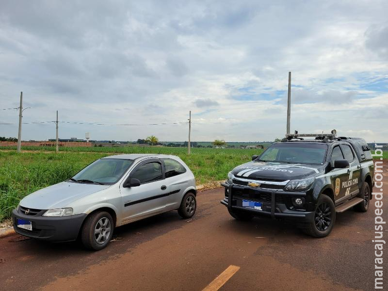 Maracaju: Polícia Civil recupera veículo automotor subtraído no bairro vila Juquita