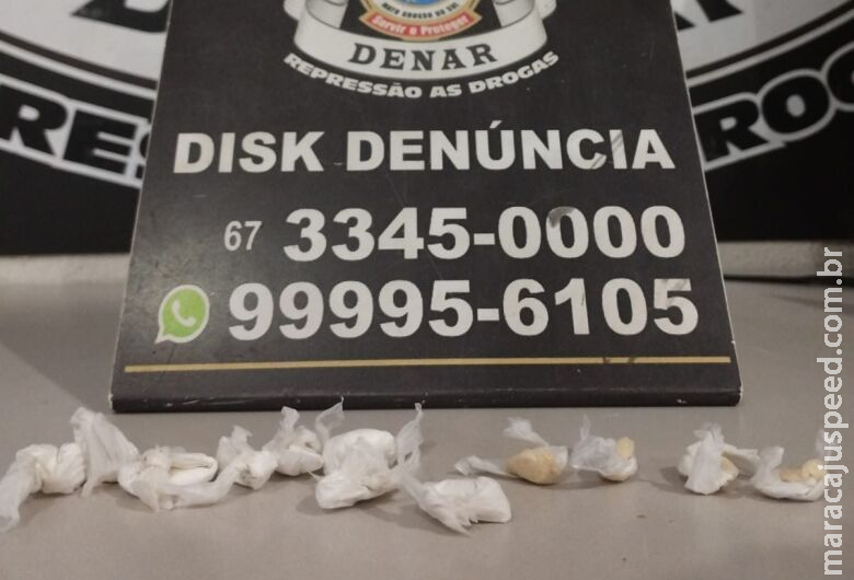 Mulher é presa por tráfico de drogas pela quinta vez