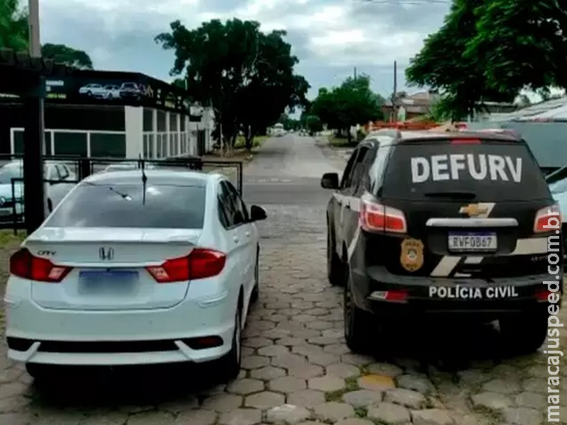 Polícia prende membro de quadrilha especializada em furtos de veículos