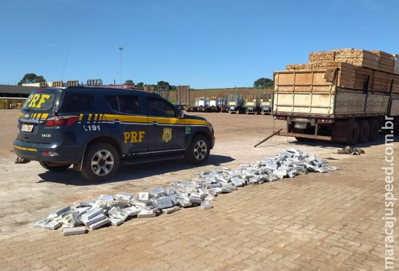 PRF apreende quase 500 quilos de Cocaína em Mato Grosso do Sul PRF apreende quase 500 quilos de Cocaína em Mato Grosso do Sul