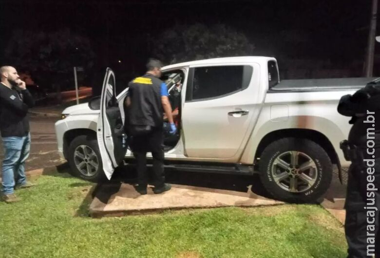 Produtor rural é executado dentro de caminhonete Produtor rural é executado dentro de caminhonete