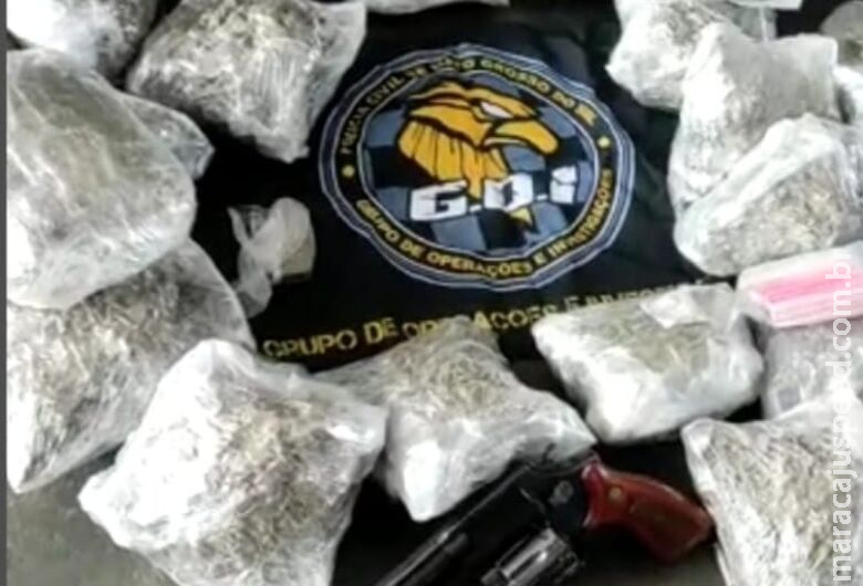 Quadrilha que atuava com tráfico de drogas é presa na Capital