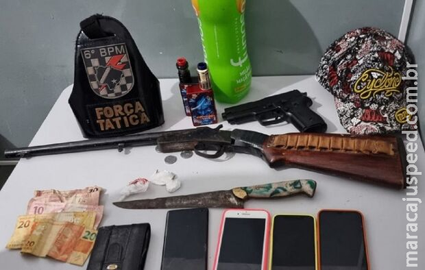 Quarteto do terror persegue família e acaba preso em Corumbá