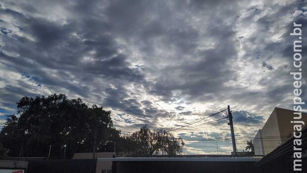 Segunda-feira será de sol e pancadas de chuva em MS