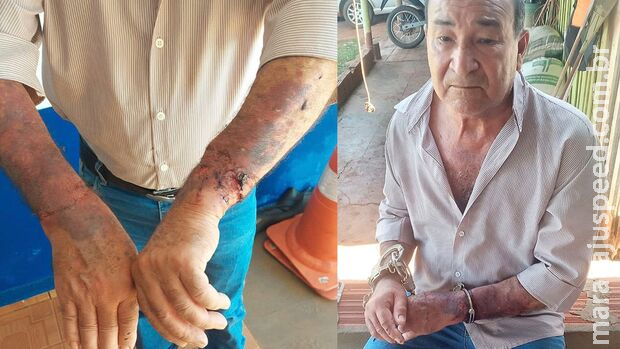 Taxista apanha e fica algemado em mata após ser assaltado em Aral Moreira