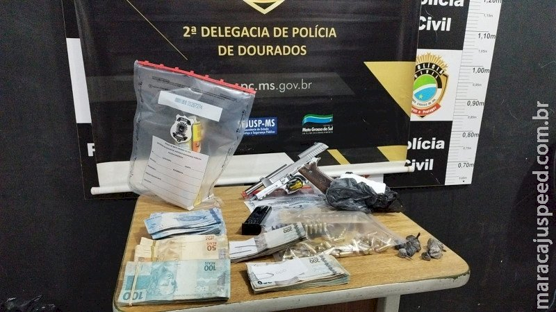 Polícia encontra dinheiro e drogas enterrados em Dourados