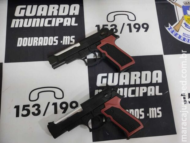 Adolescentes usam armas de brinquedo para assustar alunos em escola de Dourados