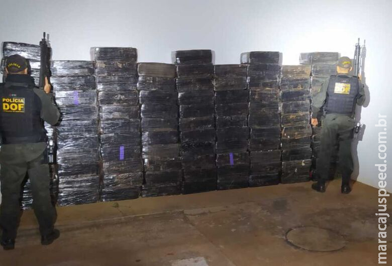 Carga de maconha avaliada em mais de R$ 4 milhões é apreendida na MS-295 Carga de maconha avaliada em mais de R$ 4 milhões é apreendida na MS-295