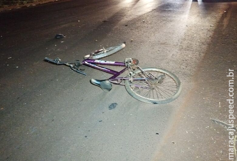 Ciclista atropelado por carro no prolongamento da MS-156 tinha 19 anos