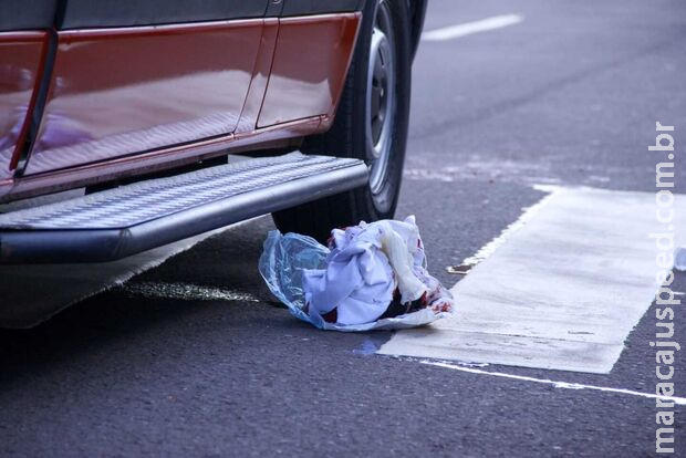 Com perda de massa encefálica, criança atropelada por ônibus segue em estado grave