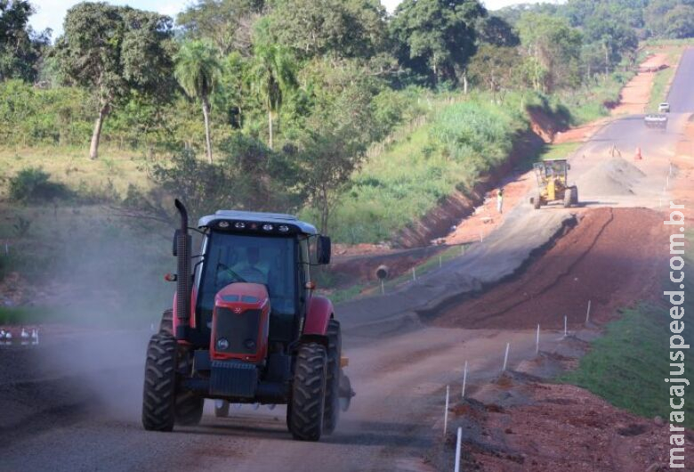 Com R$ 1,2 bi em investimentos, MS planeja 450 km de estradas Com R$ 1,2 bi em investimentos, MS planeja 450 km de estradas