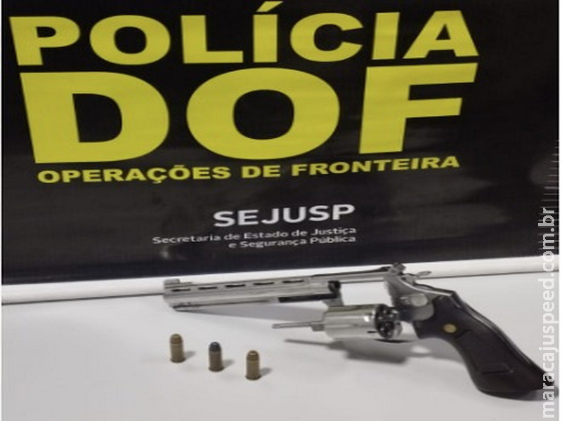 DOF apreende adolescente com arma de fogo em Bela Vista DOF apreende adolescente com arma de fogo em Bela Vista