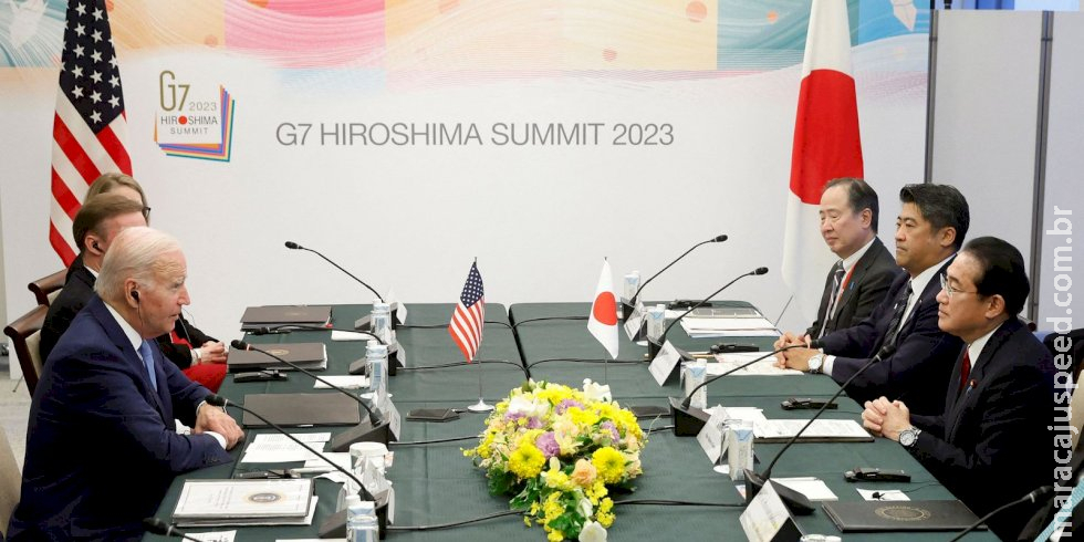 Em Hiroshima, G7 faz acordo sobre novas sanções à Rússia Em Hiroshima, G7 faz acordo sobre novas sanções à Rússia