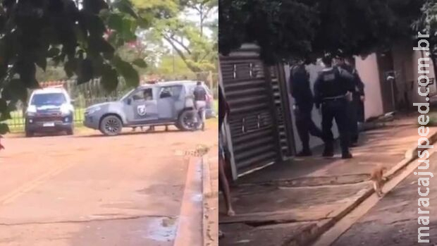 Foragido da Justiça, rapaz preso no Aero Rancho estava com arma artesanal