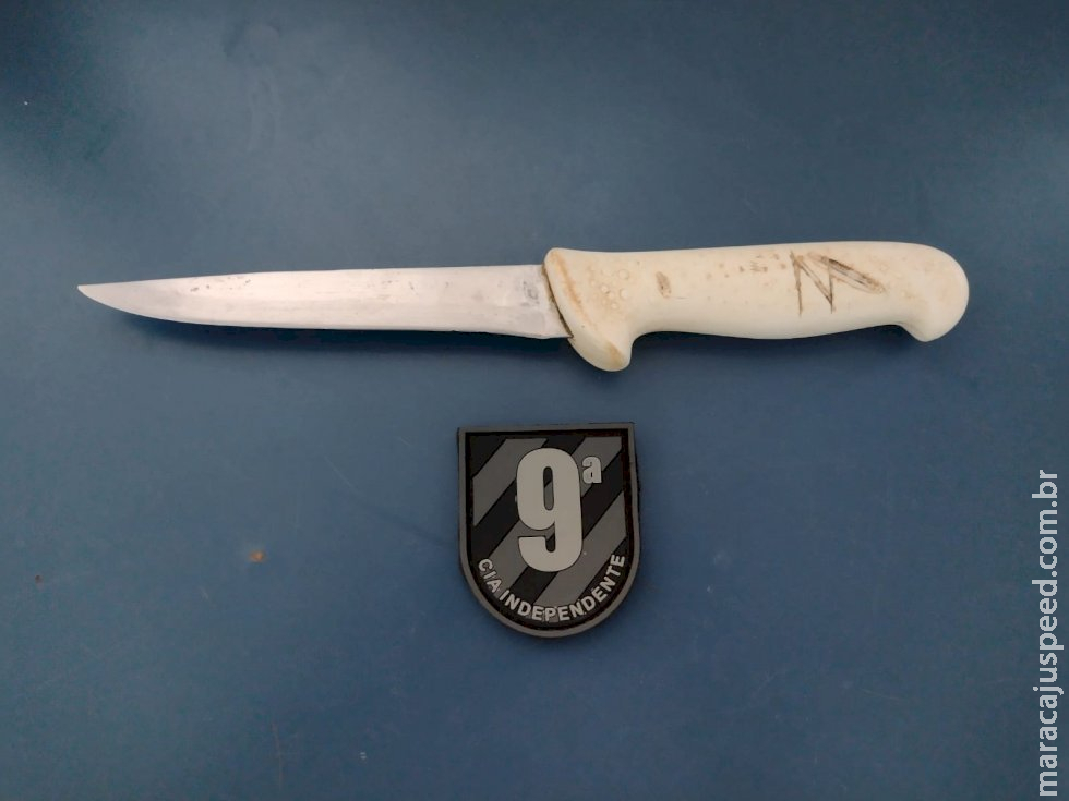 Homem é encaminhado para Dourados após ser atingido com três golpes de faca por menor