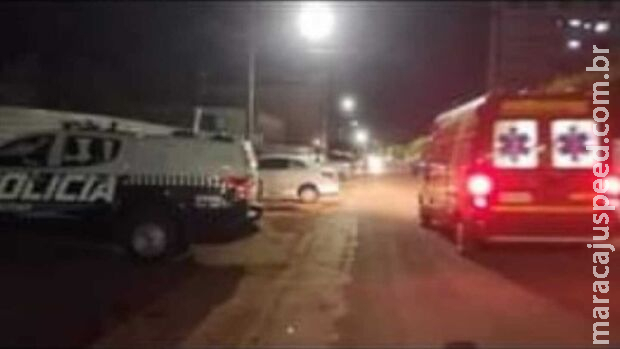 Homem é esfaqueado na frente de mulheres em Rio Brilhante