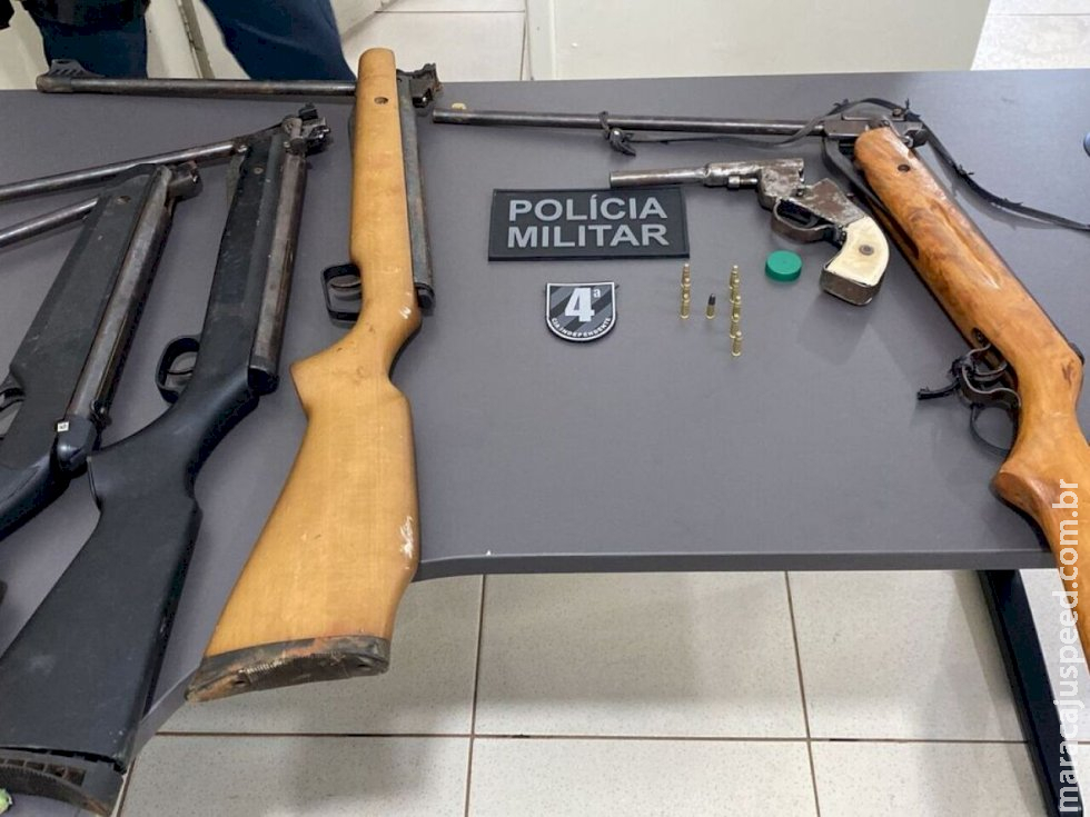 Homem é preso ao atirar no próprio irmão em propriedade rural em MS