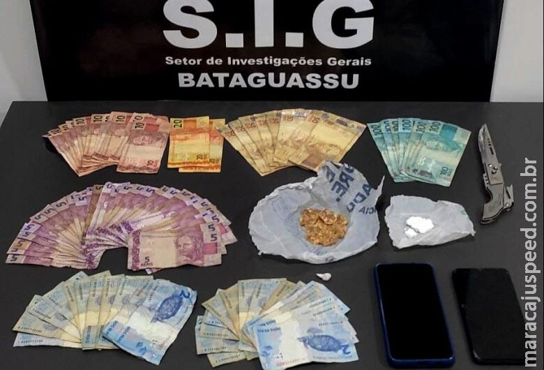 Homem é preso em "boca" que comercializava crack e cocaína 