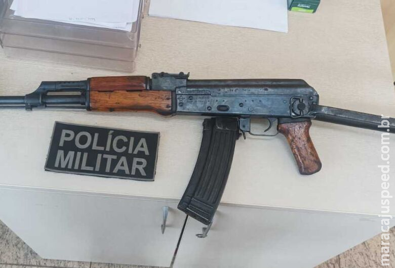 Homem é preso transportando fuzil em ônibus interestadual na fronteira