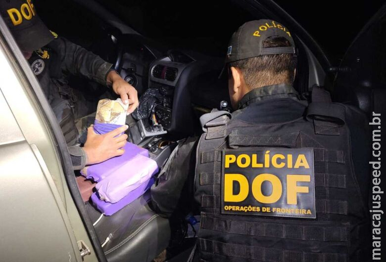 Homem que seguia com pasta base de cocaína para SP é preso Homem que seguia com pasta base de cocaína para SP é preso