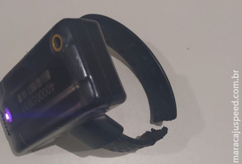 Homem rompe tornozeleira, agride esposa e vai preso