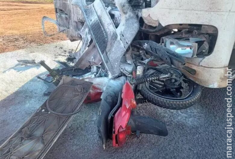 Identificado motociclista que morreu em acidente na BR-163 