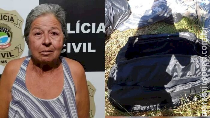 Idosa agiu com frieza ao cortar marido em pedaços e depois jogar em rodovia de Selvíria 