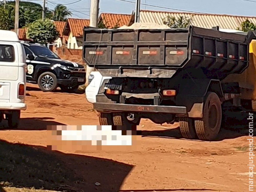 Idoso morre esmagado por caminhão ao fazer ligação direta Idoso morre esmagado por caminhão ao fazer ligação direta