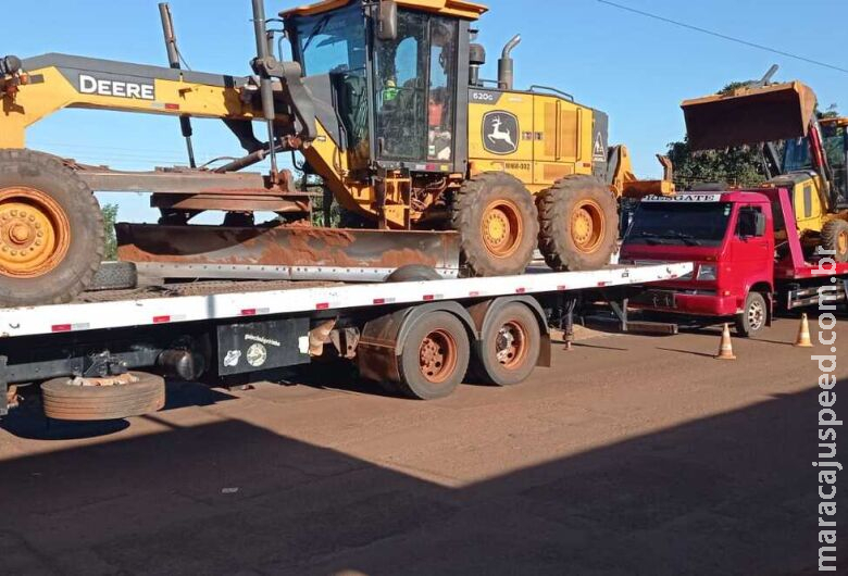 Maquinários furtados são recuperados na zona rural de Brasilândia 