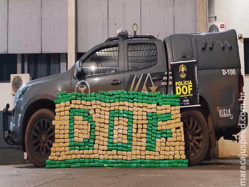 Maracaju: DOF apreende mais de 450 quilos de Maconha Maracaju: DOF apreende mais de 450 quilos de Maconha