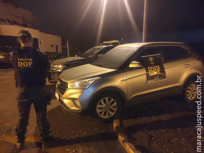 Maracaju: DOF recupera veículo objeto de crime no estado de São Paulo Maracaju: DOF recupera veículo objeto de crime no estado de São Paulo