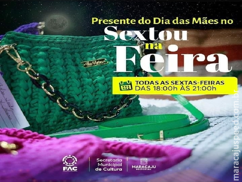 Maracaju: Hoje sexta-feira aproveite uma boa comida, variados salgados, doces, bebidas, artesanato e brechó no “Sextou na Feira” Maracaju: Hoje sexta-feira aproveite uma boa comida, variados salgados, doces, bebidas, artesanato e brechó no “Sextou na Feira”