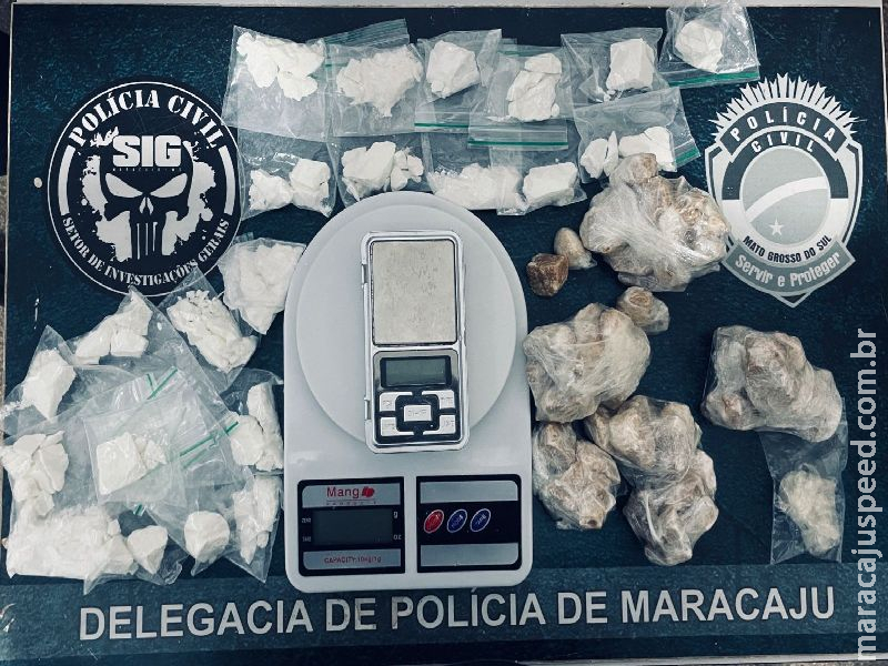 Maracaju: “Operação Retomada”, Polícia Civil, com auxílio da Polícia Militar, cumpre mandados de busca domiciliar e prende em flagrante traficantes de crack e cocaína