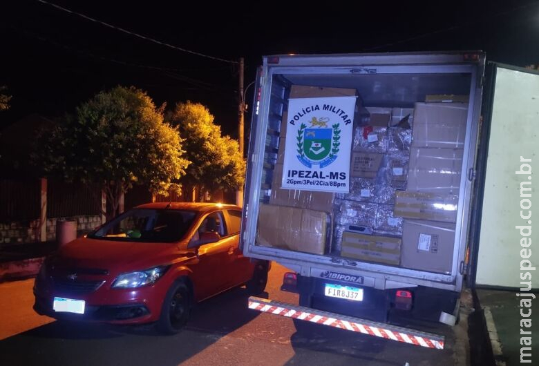 Mercadorias avaliadas R$ 1,2 milhão são apreendidas em distrito