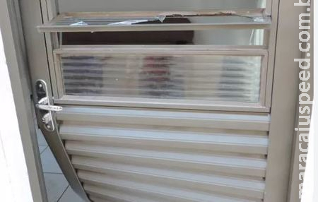 No Assentamento Alambari em Sidrolândia, casa é arrombada e ladrão leva TV de 45 Polegadas, Botijão de Gás e Roupas 