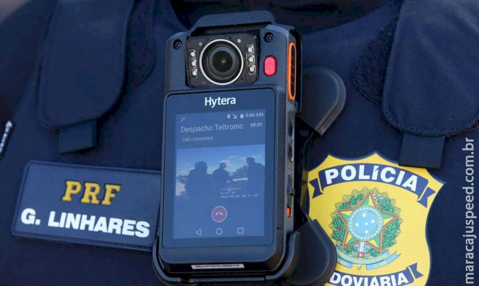  Policiais rodoviários federais usarão câmeras a partir de 2024 