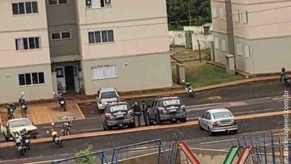 Preso com arsenal e pistola Turca em apartamento é suspeito de assassinato em Campo Grande 