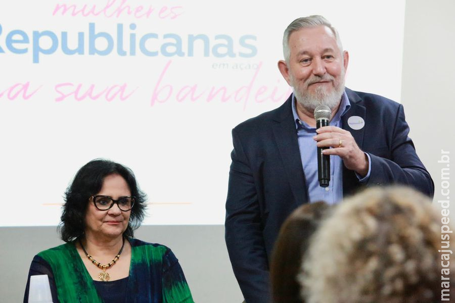 Republicanos Mato Grosso do Sul, recebe Senadora Damares Alves em apoio ás Mulheres Republicanas
