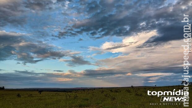 Terça-feira será quente, com pancadas de chuva em MS